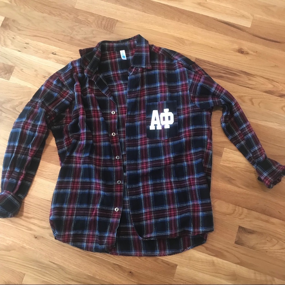 Alpha Phi Flannel Shirt